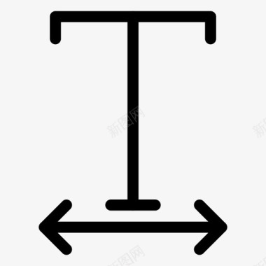 字符设计字符间距文本编辑器行图标图标