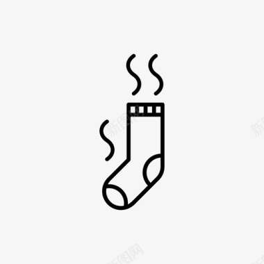袜子脏袜子洗衣袜子图标图标