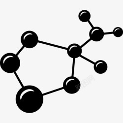 离子分子分子离子化学图标高清图片