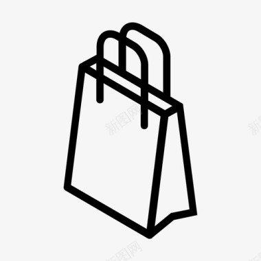 购物包携带方便图标图标