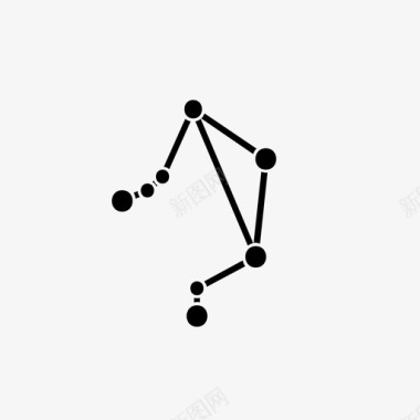 黄道天秤座黄道带恒星图标图标