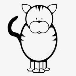 狮子小猫老虎动物猫图标高清图片