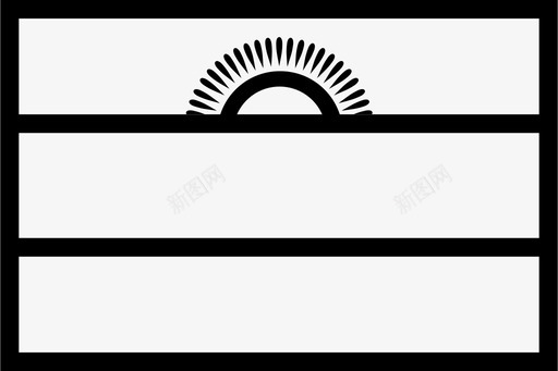 国家代表马拉维国旗象征代表图标图标