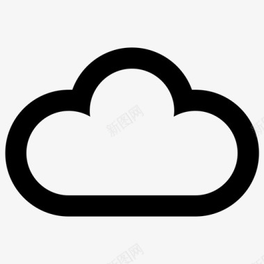 红色小图标云上载ui图标图标