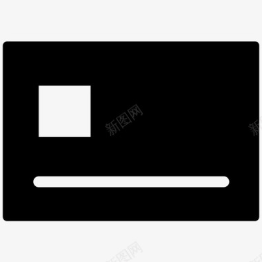 信用卡信用卡刷卡支付卡图标图标