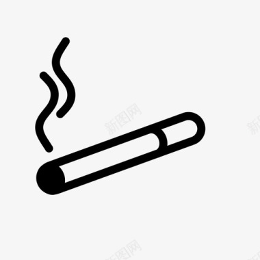 香烟吸烟区禁烟区图标图标
