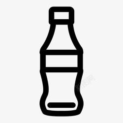 汽水标志汽水瓶可口可乐可乐图标高清图片