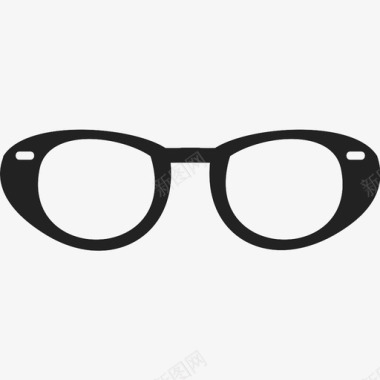 眼镜配件透明图标图标