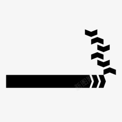 点燃的香香烟点燃的香烟壶图标高清图片