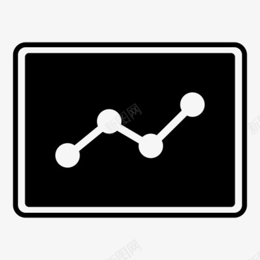 报告矢量图分析建模监控图标图标
