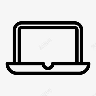 手提电脑笔记本电脑个人电脑图标图标