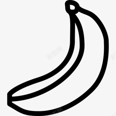 电解质香蕉电解质食物图标图标