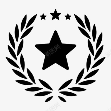 星级星级保证荣誉图标图标