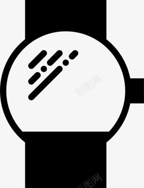 三星手表智能手表时间图标图标