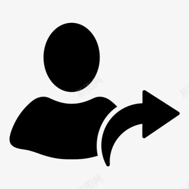 向左旋转重做机会个人图标图标