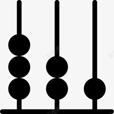 算盘珠算盘图标图标