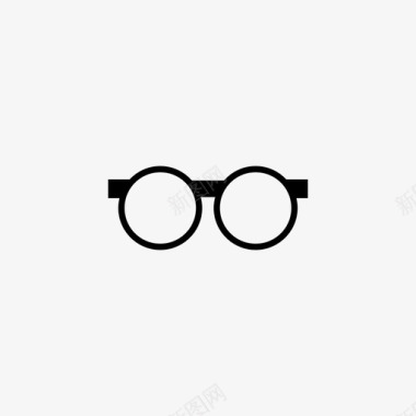 眼镜近视视力图标图标