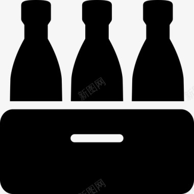 瓶子饮料盒子图标图标