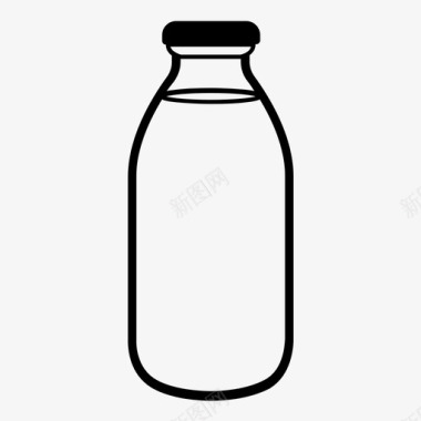 采购产品牛奶牛奶瓶果汁图标图标