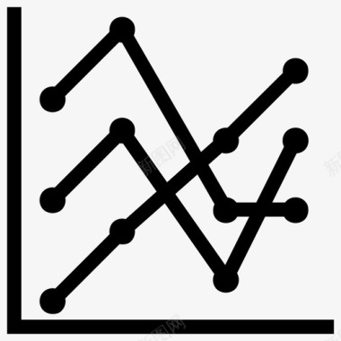 信息创意图表图表分析数据图标图标