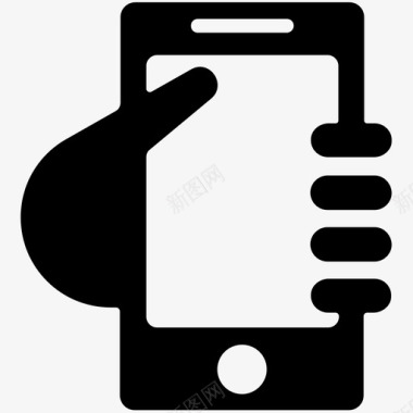 移动智能手机移动手持设备wifi图标图标