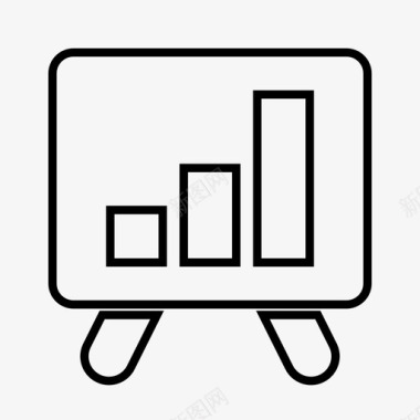 条形素材条形图视觉辅助图标图标