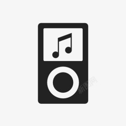 听疹器mp3播放器移动音乐声音图标高清图片