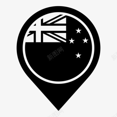 新西兰世界新西兰国旗图标图标