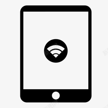 ipad免抠wifi平板电脑技术屏幕图标图标