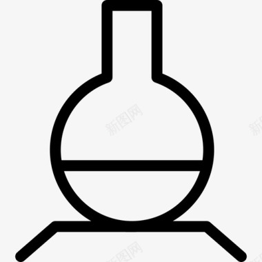 做实验的科学家烧杯科学家科学研究图标图标