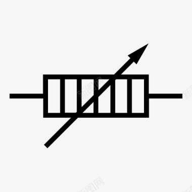 变阻器变阻器电子元件五金件图标图标