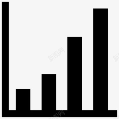 方条形条形图统计信息图图标图标