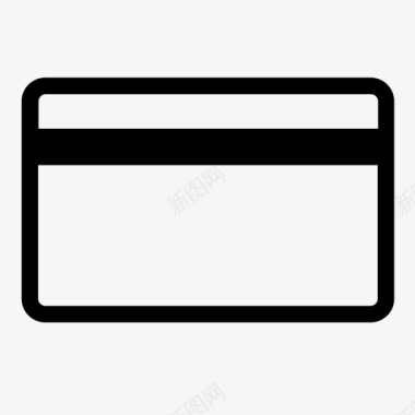 信用卡交易刷卡图标图标