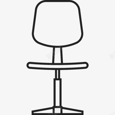 椅子靠背设备图标图标