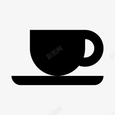 瓷器咖啡茶瓷器图标图标