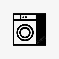 各种各样的电器洗衣机电器清洁图标高清图片