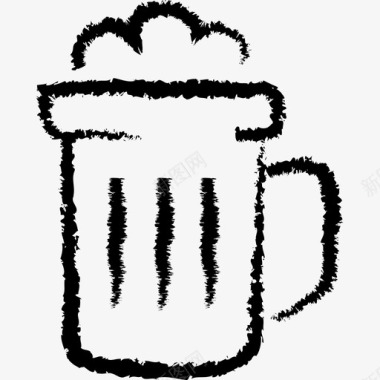 啤酒啤酒食物图标图标