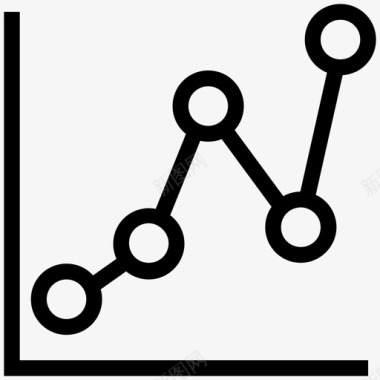 线图折线图信息图计划图标图标