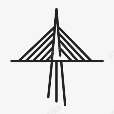 高架桥图标图标