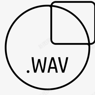 波形wav文件整体波形图标图标