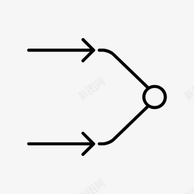 组合路径导航图标图标