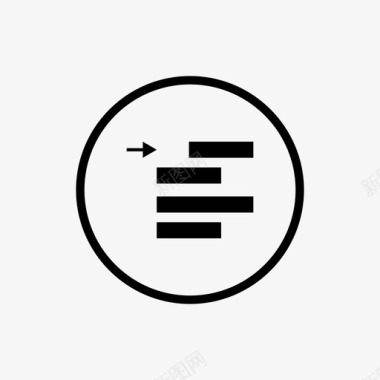 对齐对象段落缩进对齐段落控制图标图标