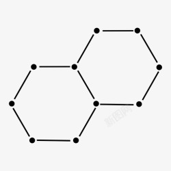 有机物分子分子结构粒子图标高清图片