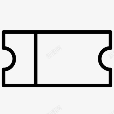 优惠卡片门票收据抽奖图标图标