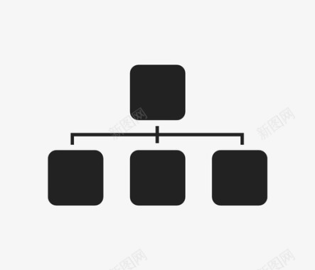 关系结构管理网络组织图标图标