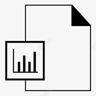 可视化设计图形文档图表演示文稿图标图标