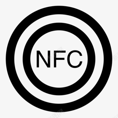 NFC近场通信nfc近场通信符号图标图标