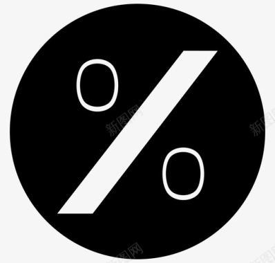 墨迹数字2百分比和减图标图标