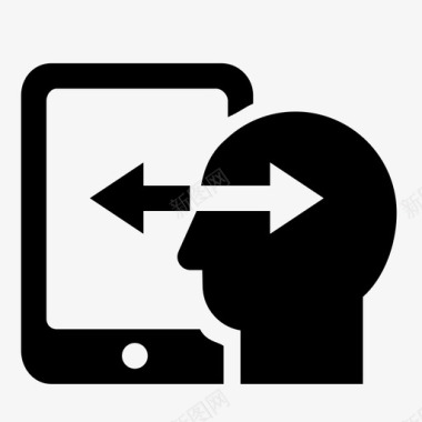 大脑数字科技平板电脑科技迷用户图标图标