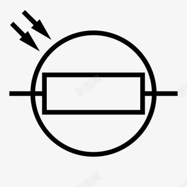 采购产品光阻电气元件电子图标图标